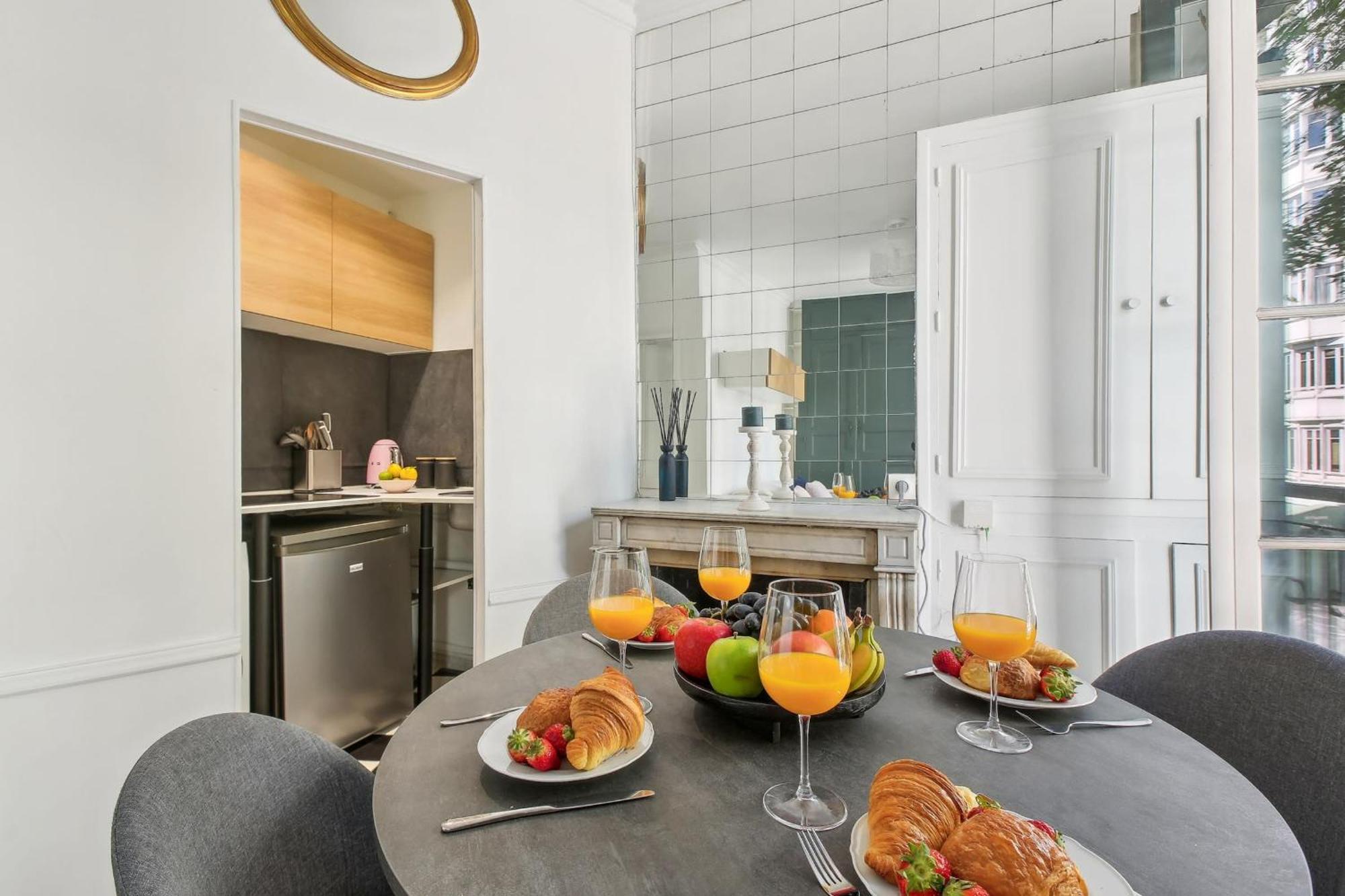 Le Marais 1Br Cozy Apartman Párizs Kültér fotó