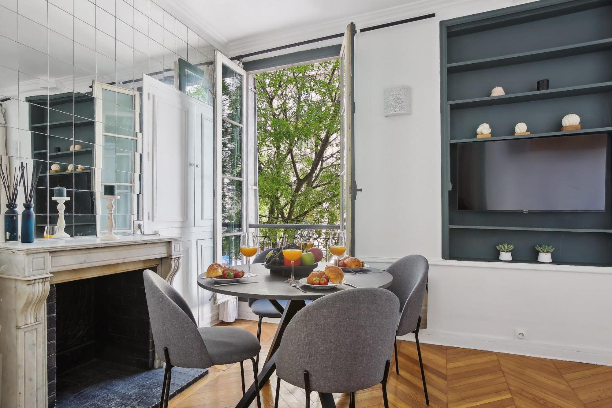 Le Marais 1Br Cozy Apartman Párizs Kültér fotó